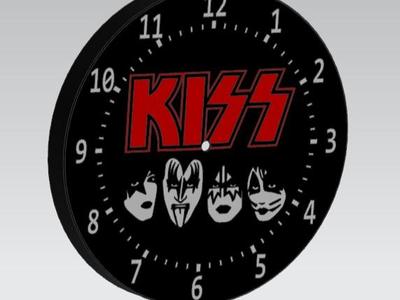 Kiss Band wall clock Wall Clock