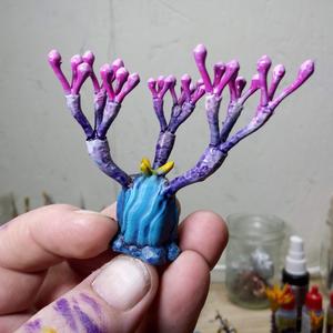 Triple Three Tree - fantasy miniature plants