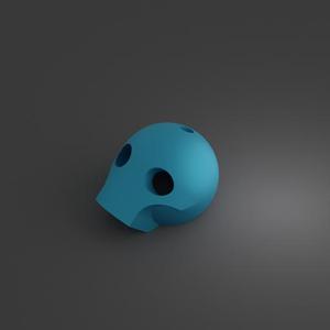 Modern Skull Pendant