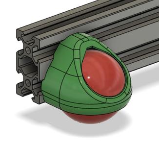 Squash Ball Feet - Prusa Bear Frame