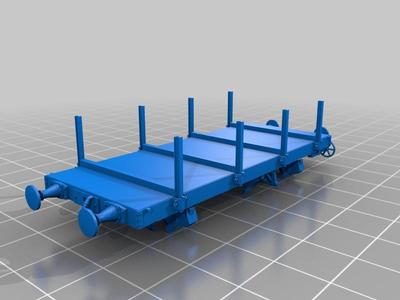 Tasmanian Government Railways KG flat early HOn3.5