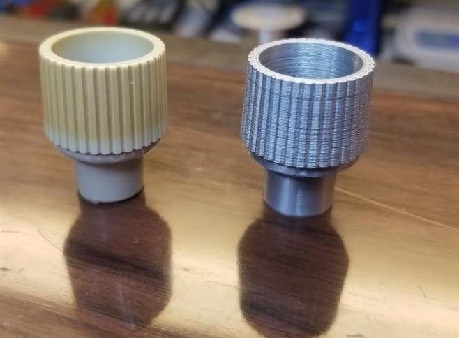 Fine Tuning Knob - for vintage Baycrest TV