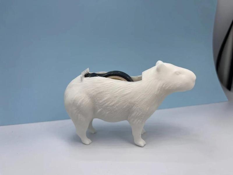 Capybara washi tape or scotch dispenser   