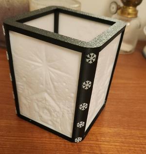 Tealight christmas lantern