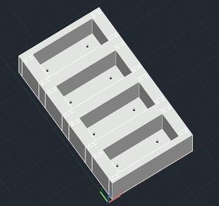 Expandable Wall-Mounted Screw Box Holder