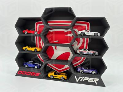 Viper Themed Hex Display for 1:64 Diecast Cars