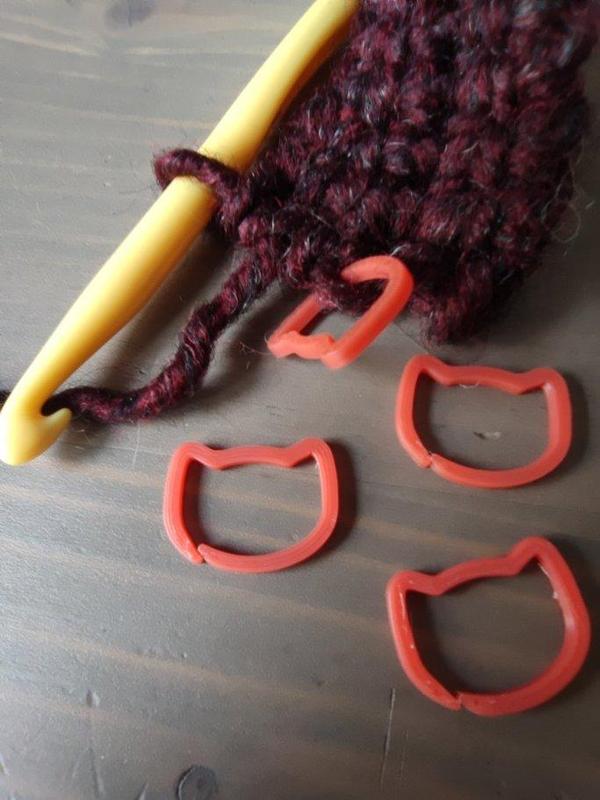 Stitch Marker Kitty Maschenmarkierer