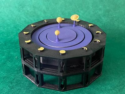 Orbit Clock - 3 Planets