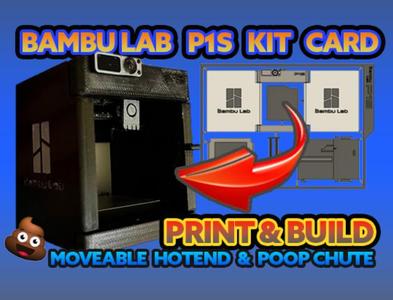 P1S  BAMBU LAB PRINTER KIT CARD