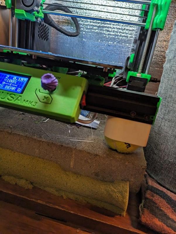 Prusa MK3 Bear Tennis Ball Feet