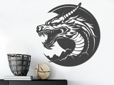 Dragon Head Wall Art
