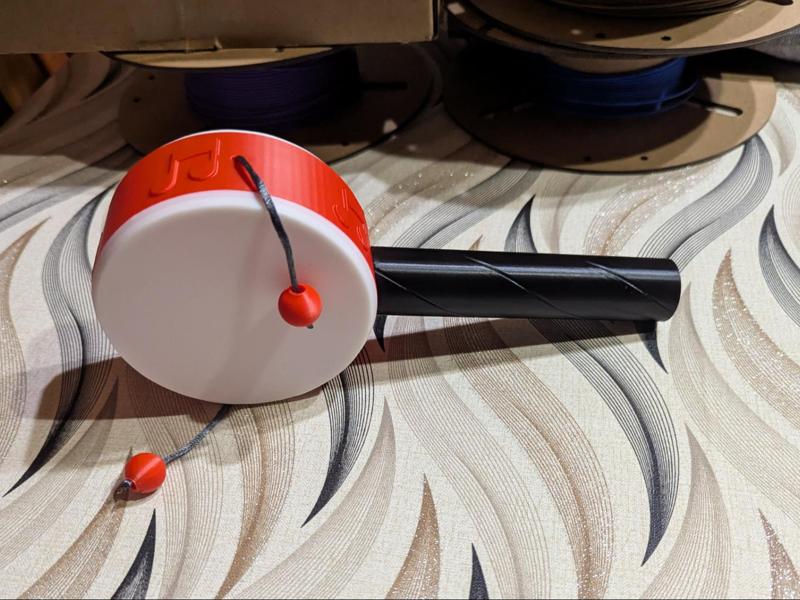 Rattle Drum -  Percussion Toy