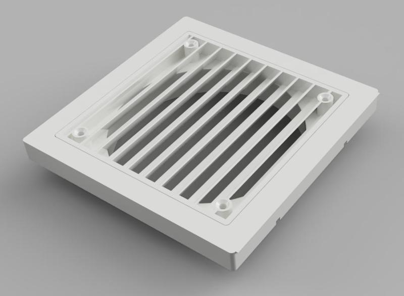 Ventilation grilles square