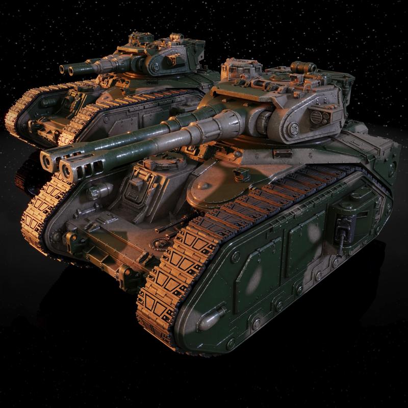 Dark Universe Terran Dominion "Malachias" Heavy Tank