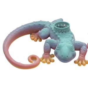 Gecko led candle holder