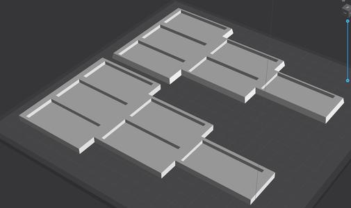 Old World cavalry base converter & movement tray - Bretonnia