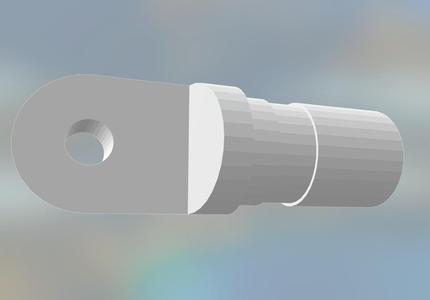 Mounting element for a Soviet tent