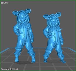 Kigurumi anime Girl