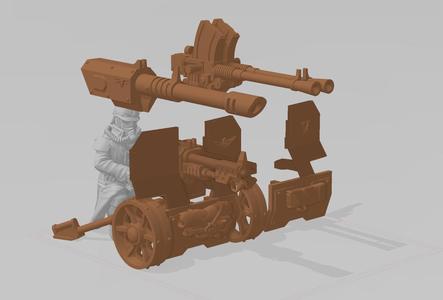 One man Heavy weapons team - No body