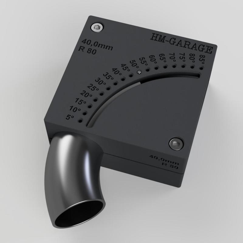 Pipe elbow sawing aid 40.0mm R80 elbow welding elbow cutting aid type 3