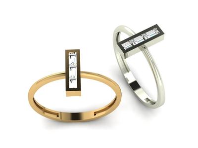 Minimal Baguette Ring