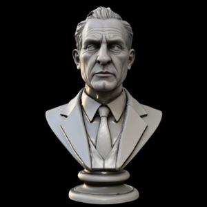 Stylized Character Bust - Rusell