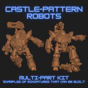 Castle-pattern Robot PRESUPPORTED