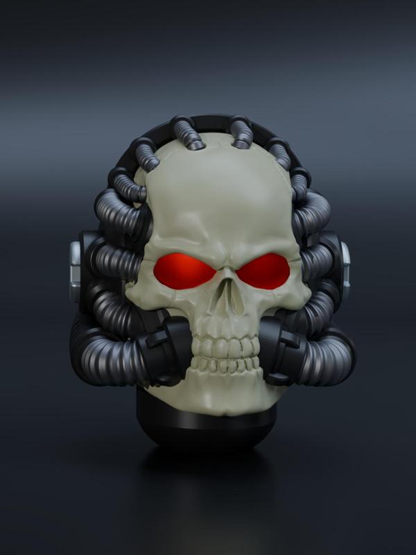 JoyToy Terminator Chaplain Helmet (fixed size)