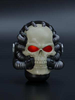 JoyToy Terminator Chaplain Helmet (fixed size)