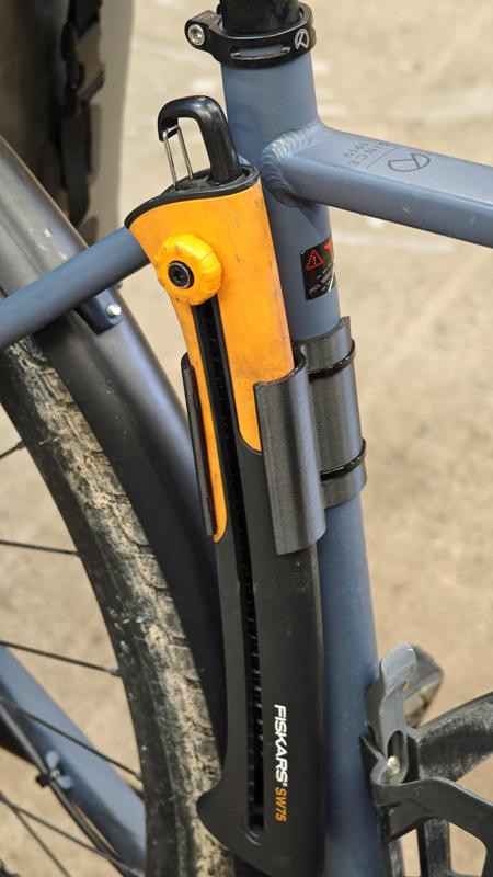 Fiskars SW75 Saw Holder for Bike Frame