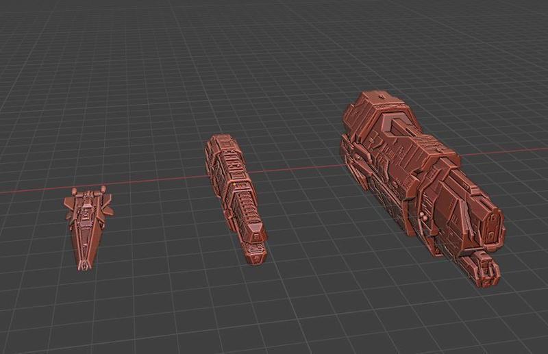 Grimdark Future Halo UNSC Warfleet