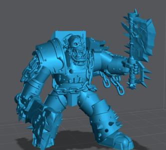 Angry Mega Boy in Thick Armor