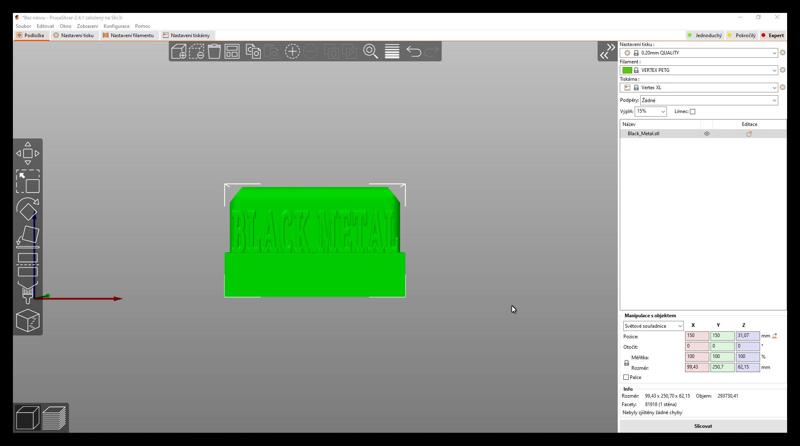 LP Stand - Black Metal