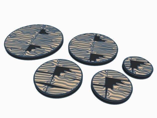 Z.O.D. Haunted Manor Theme Bases