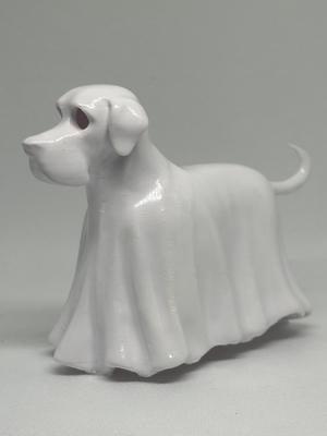 Great Dane-o-lantern : Dog Ghost Lamp (3D Print STL File)