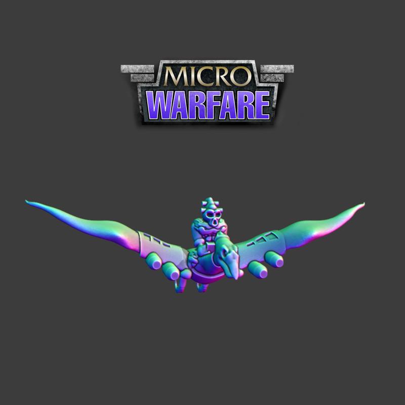 6-8mm Pterosaurus Rider