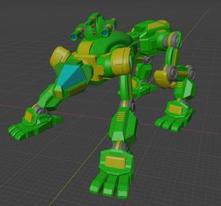 Lynx (Chupacabra) - custom mech