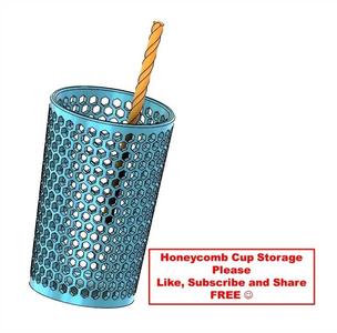 Honeycomb Cup Storage