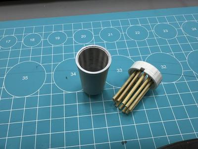 PW F100 afterburner painting jig 1/48