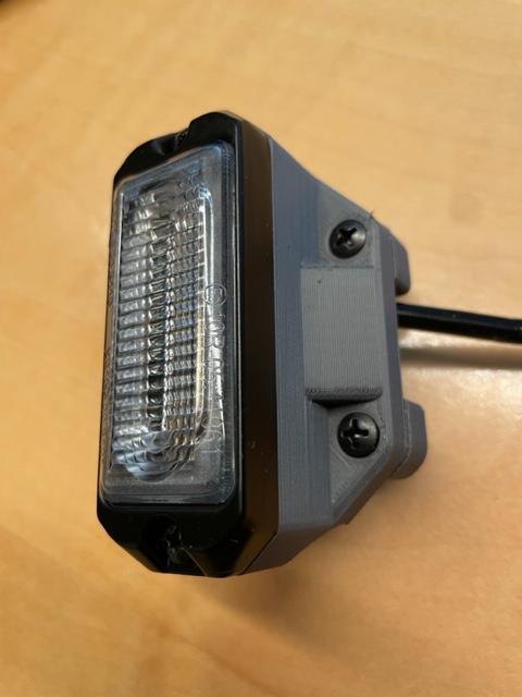 Mount for Prostobe Warning Lights 27mm