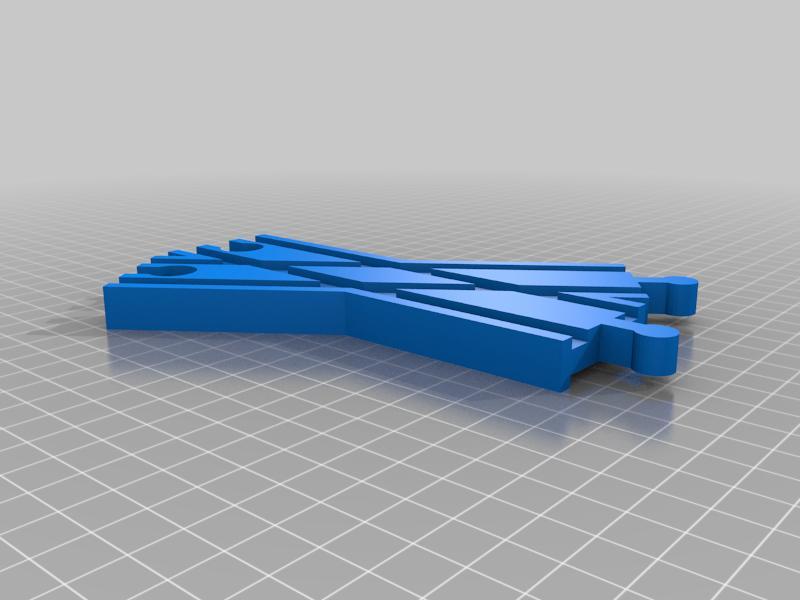 toy train track crossing