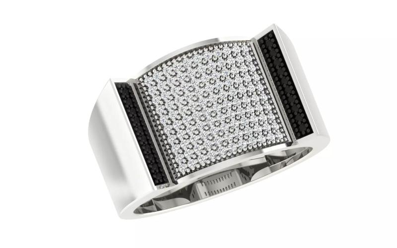 Mens Ring  Render 3dm STL OBJ FBX Details