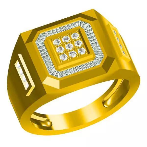 JCD Format Mens vintage engagement rings design