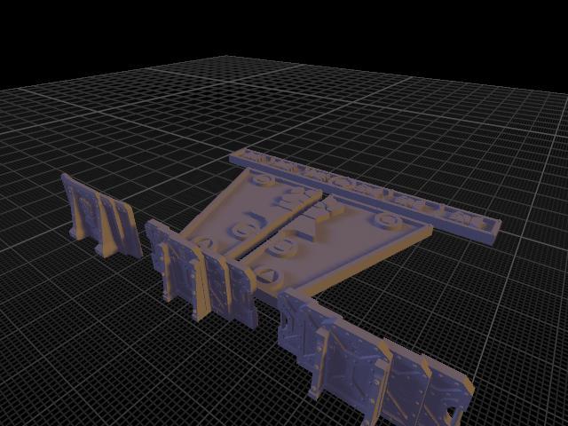 Kill Team Meters & Barricades: Imperial Fists