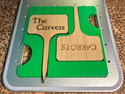 xTool F1 Bamboo Sign/Markers Jig