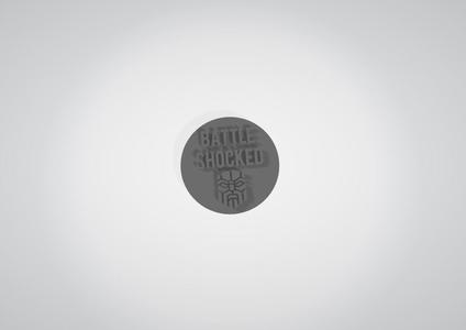 2 Space Dwarf style Battle Shock Tokens