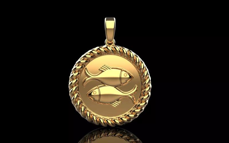 Zodiac sign Pisces model 599