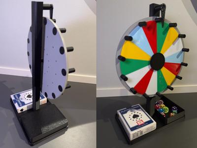 Color Mini Prize Wheel V2.0 – With Modular Storage