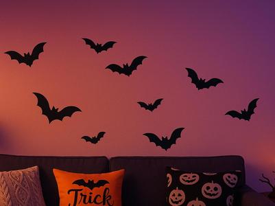 Wall Bats – Easy Halloween Decoration