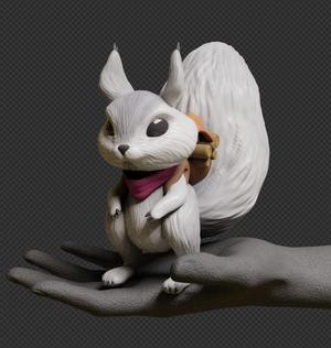 marvel rivals squirrel girl Squirrel toy cosplay  Tippy Toe